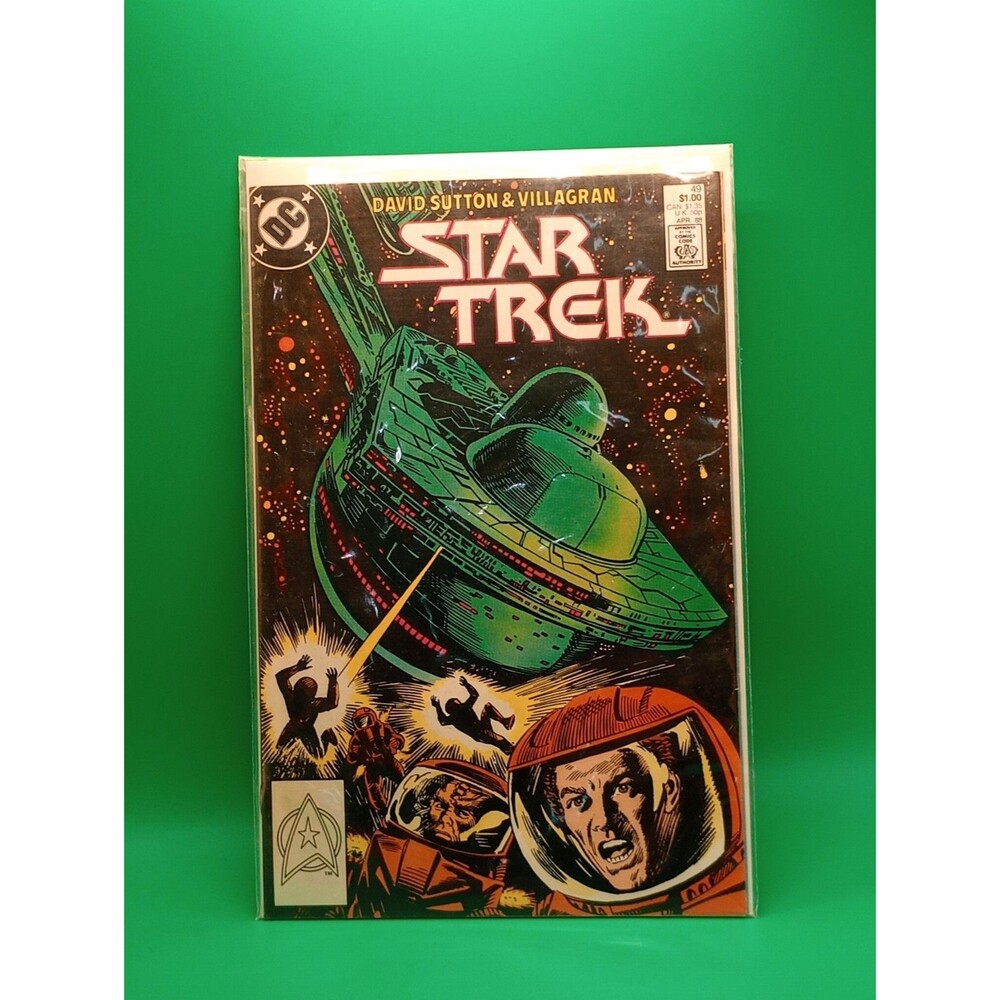 Star Trek Dc Comic Book By David Sutton And Villagran